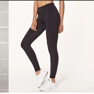 Lululemon Speed Up Tight Full-On Luxtreme 28" Black Size 2